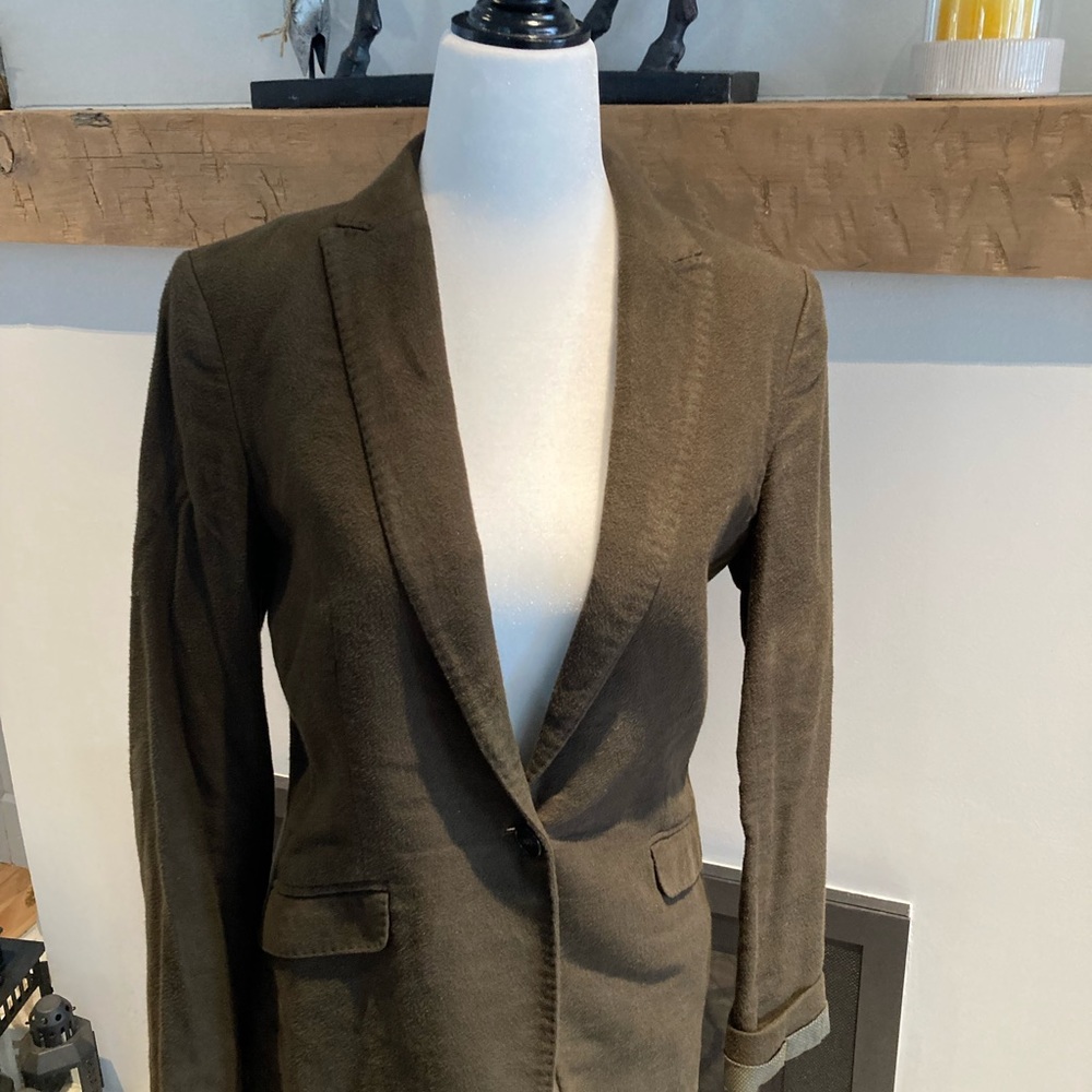 Massimo Dutti blazer kaki size 6US